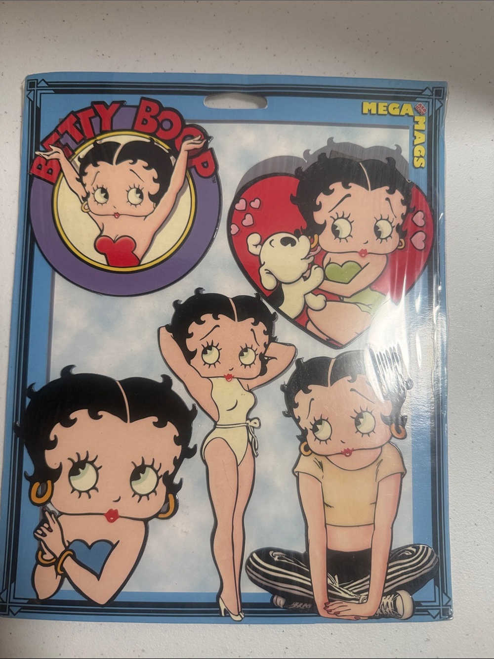 Betty Boop Collectable Magnet Set